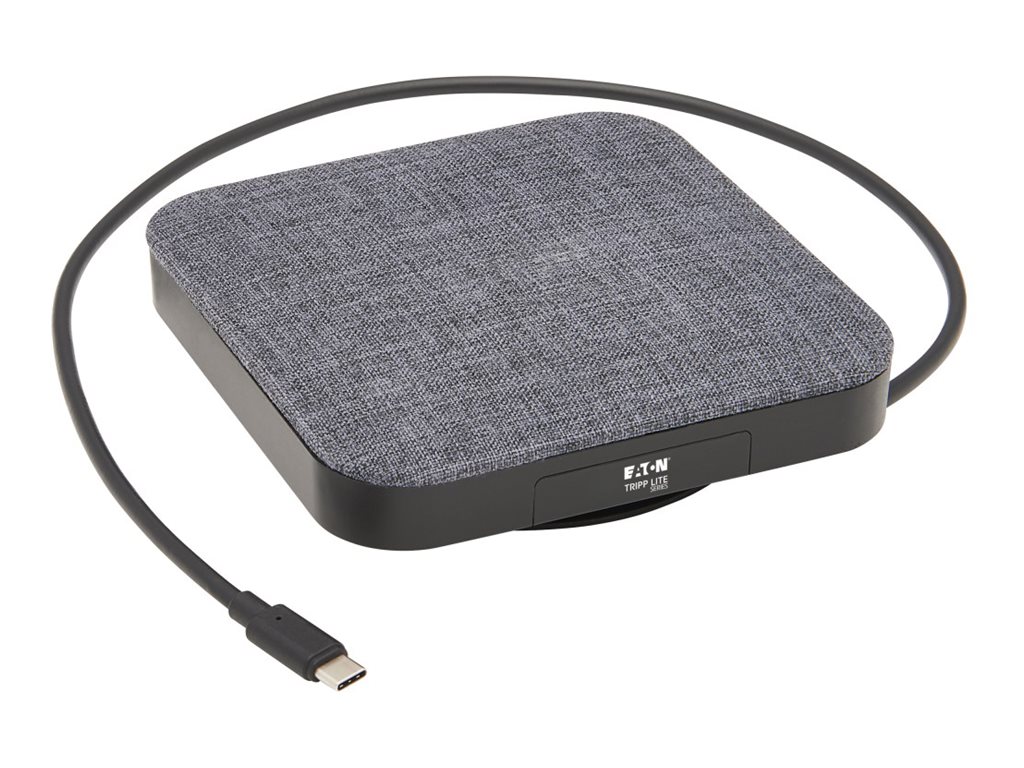 Eaton Tripp Lite Series USB C Docking Station with 2.5" SSD/HDD support, 4K HDMI, USB Hub, 100W PD charging for laptop, tablets and phones