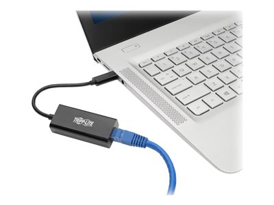 Tripp Lite USB C to Gigabit Ethernet Adapter USB Type C to Gbe 10/100/1000  - network adapter - USB-C 3.1 - Gigabit - U436-06N-GB - USB Adapters 