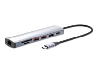 Manhattan - Station d'accueil - pour ordinateur portable - USB-C 