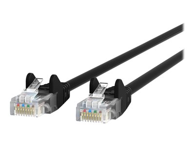 Belkin 50ft CAT6 Ethernet Patch Cable Snagless, RJ45, M/M, Black