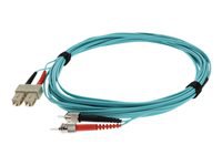 AddOn 8m SC to ST OM3 Aqua Patch Cable