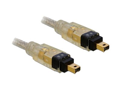 DELOCK FireWire-Kabel FW400 4Pin -> FW400 4Pin St/St 1.00