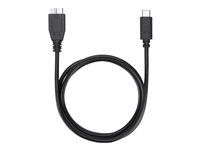 Targus USB cable 24 pin USB-C (M) reversible to Micro-USB Type B (M) USB 3.1 Gen 2 3.3 ft 