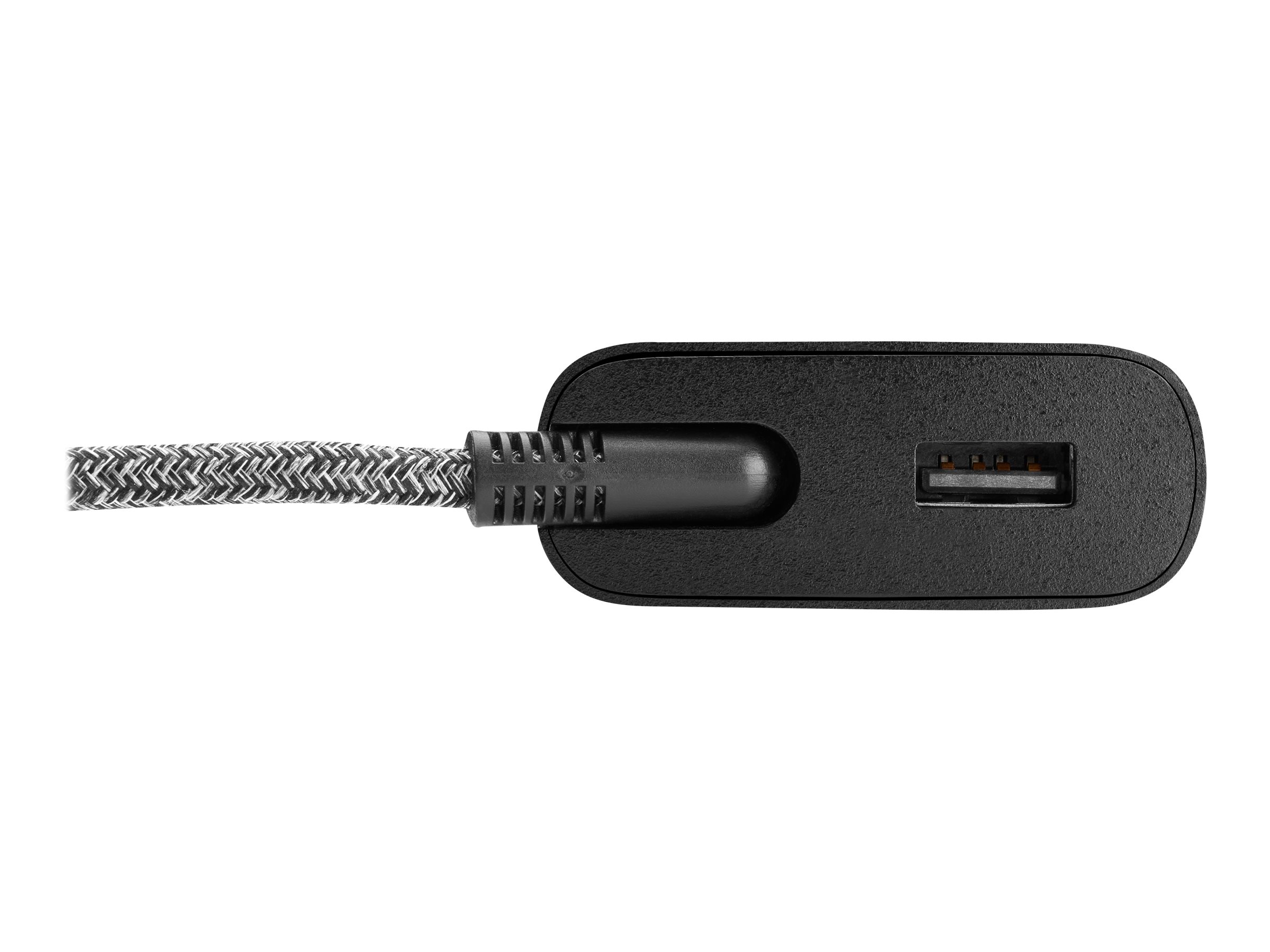 HP power adapter 65 Product shot Right side 77950