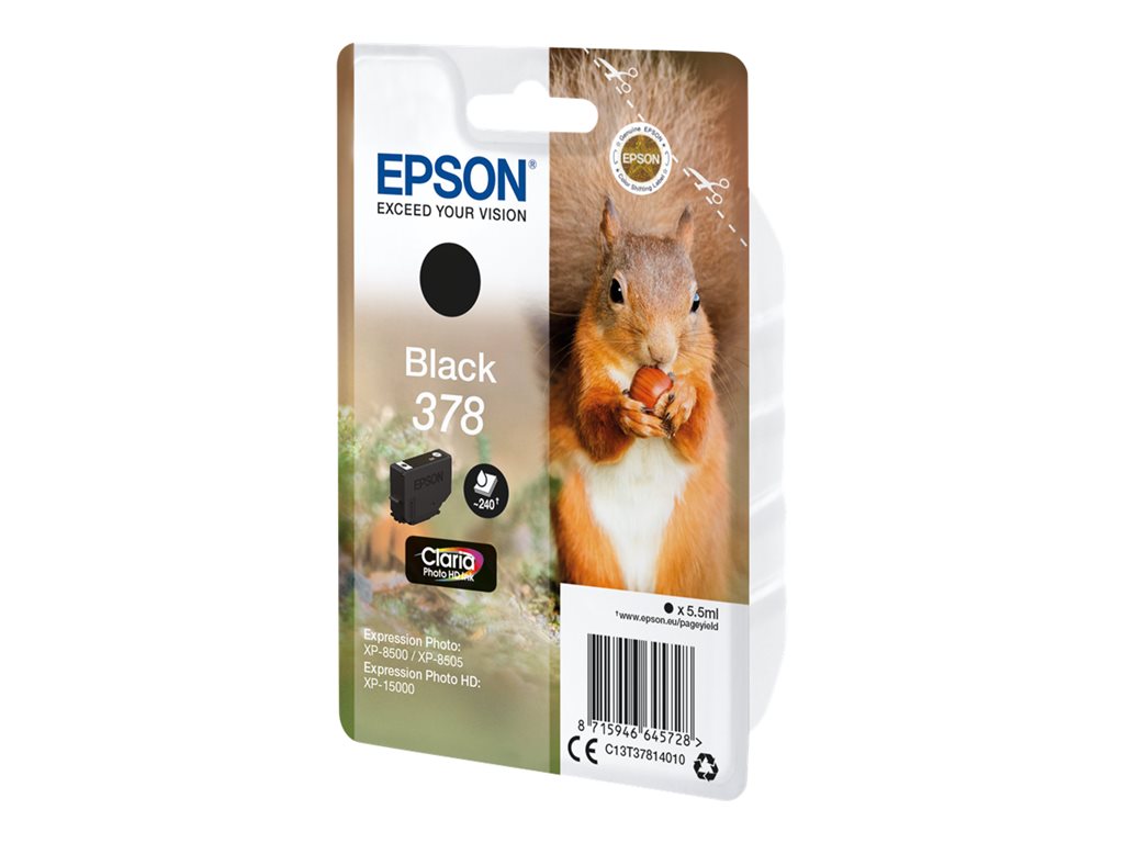 EPSON 5LB 378 Black Ink Cartridge w/s