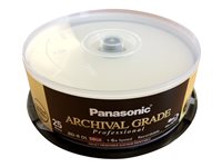 Panasonic ARCHIVAL GRADE Professional - BD-R x 25 - 50 GB - storage media (pack of 4)