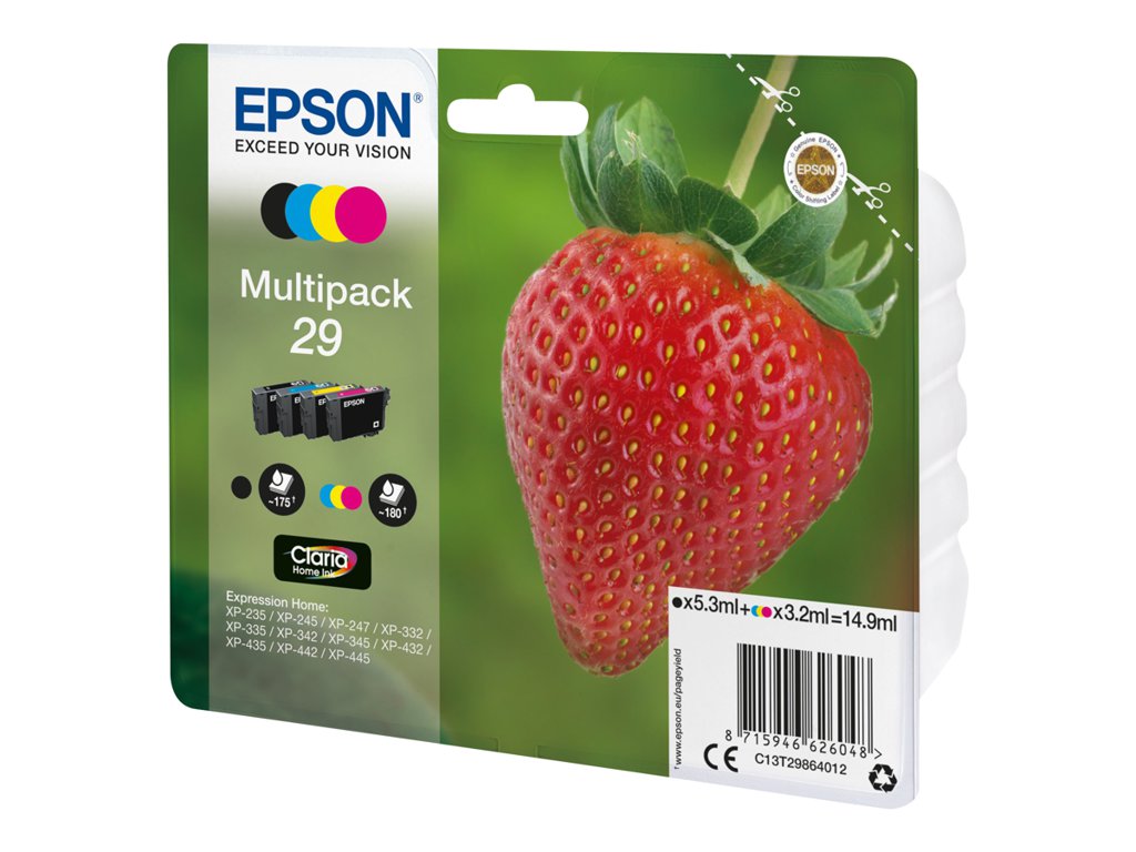 EPSON 1LB Cartridge Fraise Claria w/s