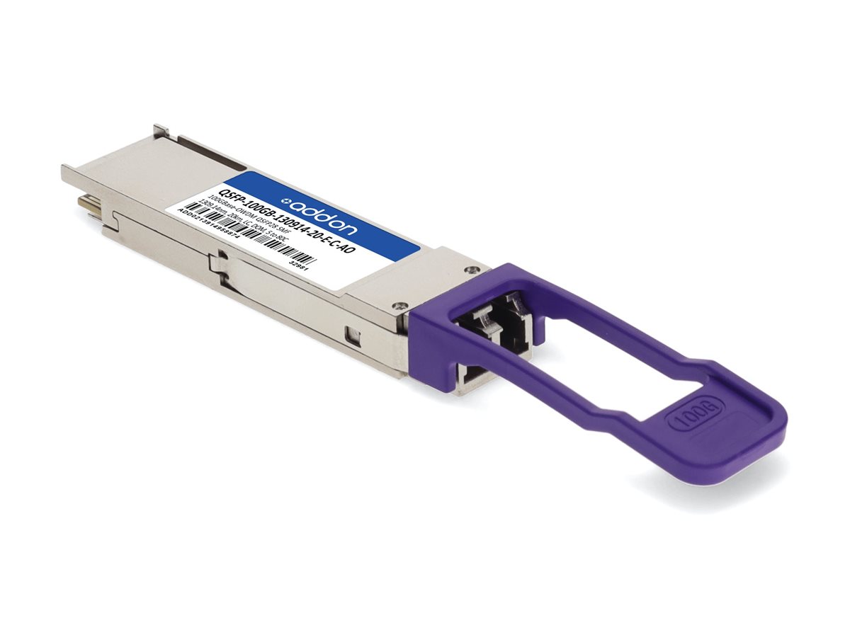 AddOn - QSFP28 transceiver module (equivalent to: Cisco QSFP-100GB-130914-20-E-C)