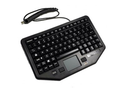 Havis KB-104 Keyboard with touchpad backlit USB US