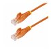 StarTech.com 6in Orange Slim CAT6 Ethernet Cable, Snagless, 28AWG, LSZH