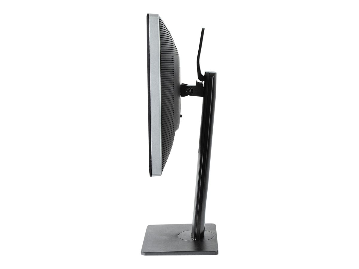 StarTech.com Free Standing Single Monitor Mount, Height Adjustable Monitor Stand, For VESA Mount Displays up to 32" (15lb/7kg), Ergonomic Monitor Stand for Desk, Tilt/Swivel/Rotate, Black - Universal Monitor Stand stojan - nastavitelné rameno - pro obrazovka - černá – foto 6