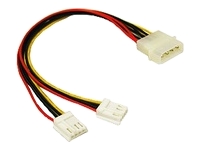 C2G - Câble d'alimentation - alimentation interne 4 plots (M) pour connecteur mini-alimentation 4 broches (F)