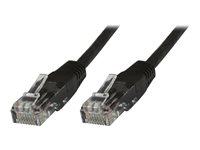 MicroConnect CAT 5e Ikke afskærmet parsnoet (UTP) 5m Netværkskabel Sort