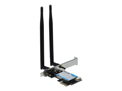 Inter-Tech Wi-Fi 5 PCIe Adapter EP-132 Antenne,Bluetooth 4.2 - 88883058