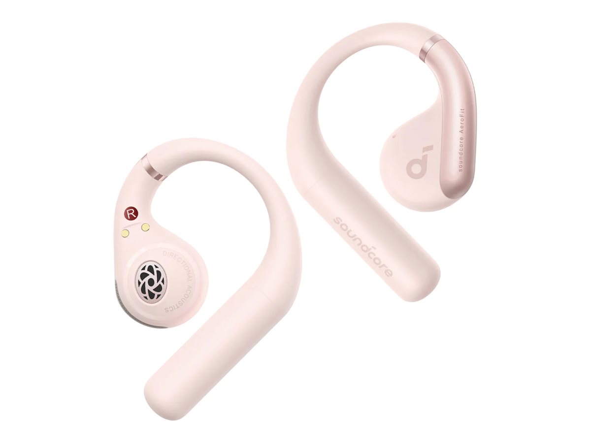 Soundcore AeroFit Trådløs Ægte trådløse øretelefoner Pink