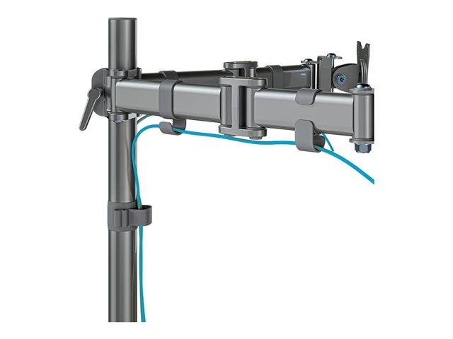 NEOMOUNTS Flat Desk Mount 2 screens Silv