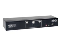 Eaton Tripp Lite series 2-Port Dual Monitor DVI KVM Switch with Audio and USB 2.0 Hub 
