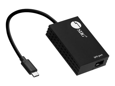 SIIG USB-C to SFP Gigabit Ethernet Adapter