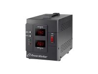 PowerWalker AVR 2000/SIV Automatisk strømregulator Ekstern Sort