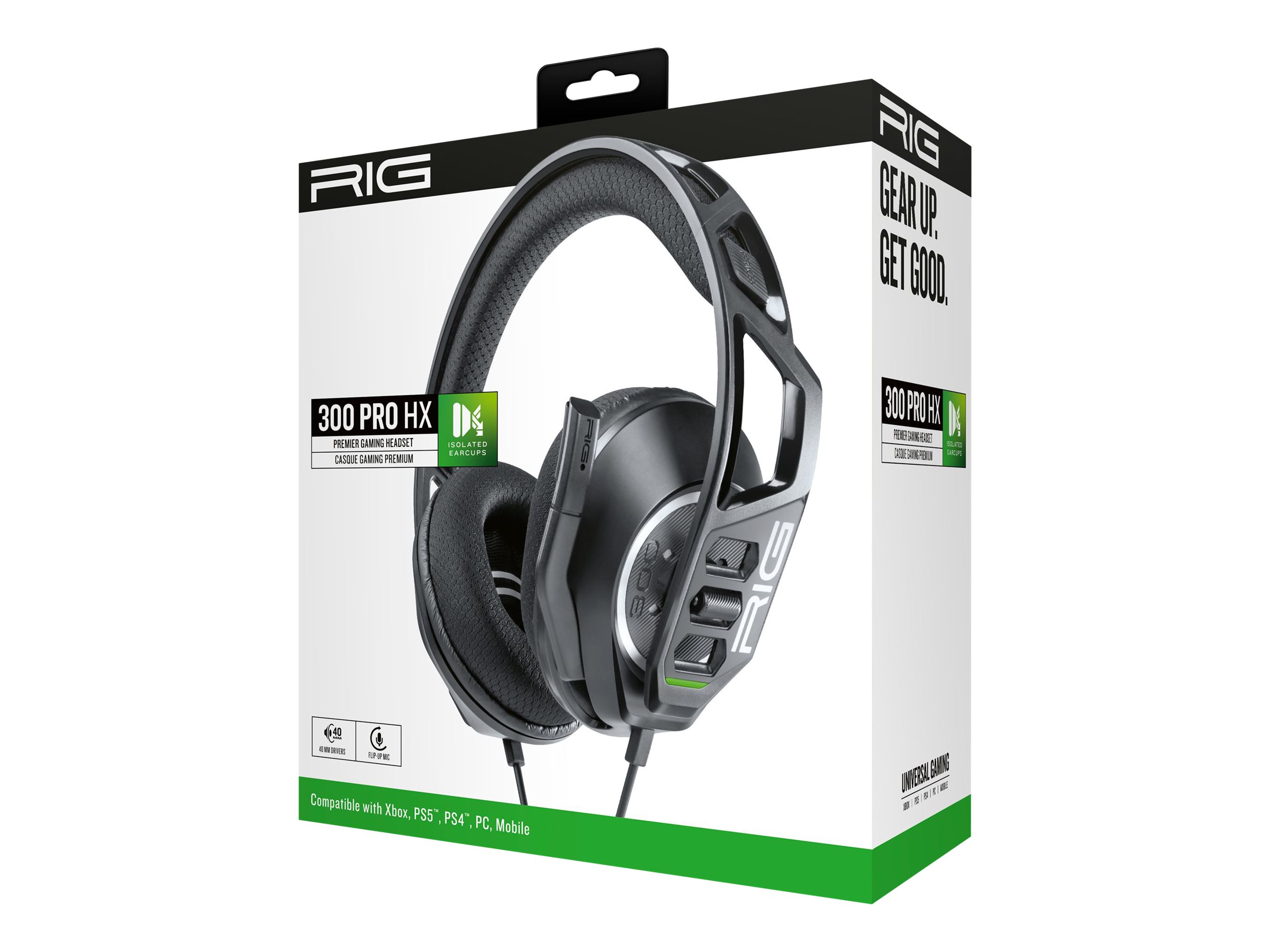 RIG 300 PRO HX Wired Gaming Headset for Xbox Series and Xbox One - Black -  10-1263-03