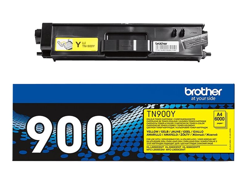 BROTHER TONER YELLOW TN900y