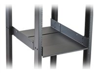 Homaco Adjustable Equipment Rack shelf black 19INCH for Adjustab
