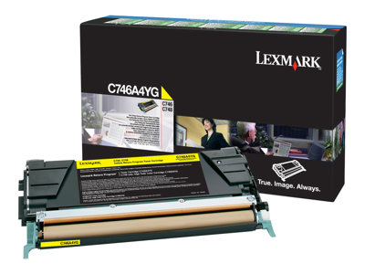 LEXMARK C746A1YG, Verbrauchsmaterialien - Laserprint PB C746A1YG (BILD2)