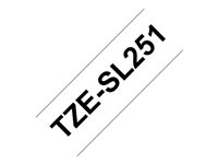 BROTHER TZeSL251 tape Black on White