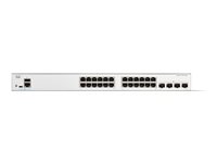 (**REFURBISHED**) Cisco Catalyst 1200-24T-4G - switch - 24 ports - smart - rack-mountable