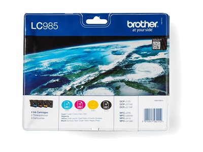 BROTHER Pack blister de 4 carto