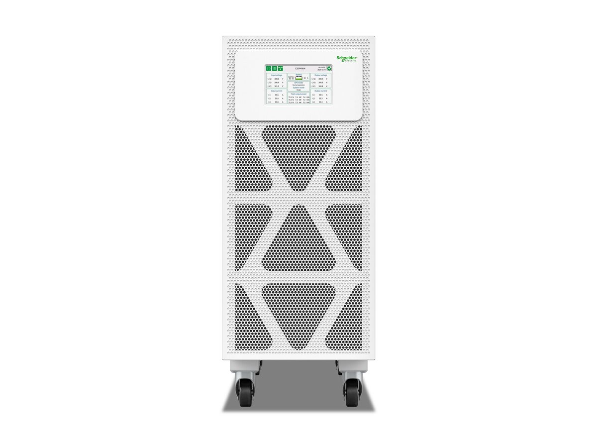 Schneider Electric Easy UPS 3S Pro E3SP20KH UPS 3:3 for external batteries 20 kW 20000 Product shot Right-angle 79850