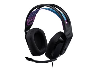 LOGI G335 Wired Gaming Headset BLACK (P)