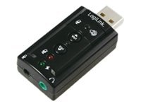 LogiLink USB Soundcard Virtual 7.1 Soundeffects USB 2.0 Ekstern