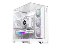 GameMax Infinity PRO WH Tower ATX Hvid Transparent