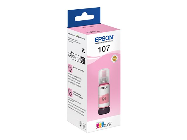 Image of Epson EcoTank 107 - light magenta - original - ink refill