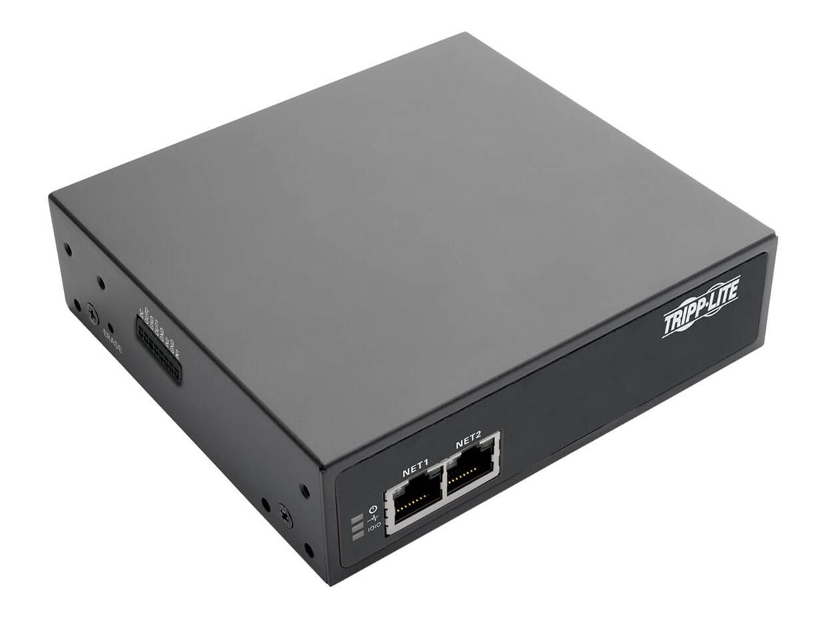 Eaton Tripp Lite Series 8-Port Console Server with Dual GB NIC, 4G, Flash & 4 USB Ports