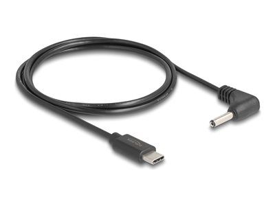 DELOCK Kabel USB Power USB Type-C > DC 3,5 x 1,35mm St 90°