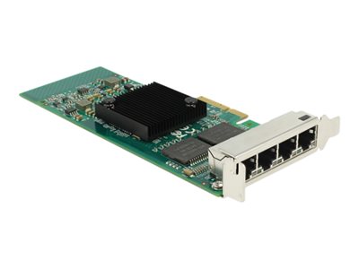 DELOCK PCI Express x4 Karte 4x RJ45 Gigabit LAN i350 - 89946