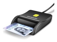 AXAGON CRE-SM3N USB Smart Card FlatReader
