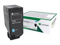 Lexmark - À rendement élevé - cyan - original 