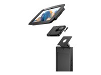 Compulocks Galaxy Tab A8 10.5" Space Enclosure Brandable Floor Stand Plus Hub stand - for tablet - black