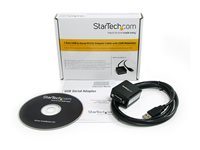 Startech USB to Serial Adapter - 1 port - USB Powered - FTDI USB UART Chip - DB9 (9-pin) - USB to RS232 Adapter (ICUSB2321F) 