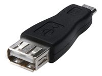 Akyga USB On-The-Go USB-adapter Sort