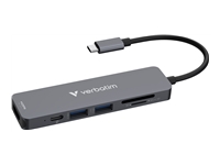 Verbatim - Station d'accueil - pour ordinateur portable - USB-C 