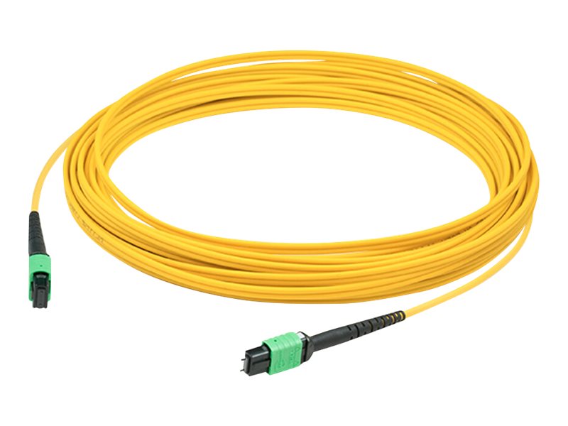 AddOn 50m MPO OS1 Yellow Patch Cable
