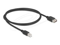 Delock USB-kabel 1m Sort