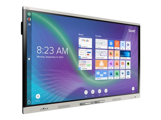 Smart Board Sbid Mx255 V4 Pw Mx Pro V4 Series With Iq 55 Led Backlit Lcd Display 4k For Interactive Communication