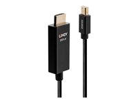 LINDY 1m Active Mini DP to HDMI Adapter