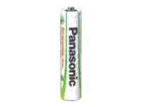 Panasonic AAA type Batterier til generelt brug (genopladelige) 750mAh