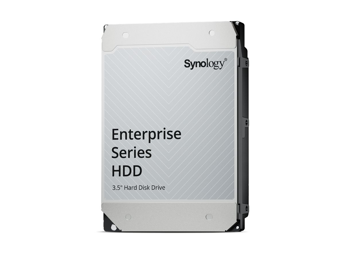 Synology hard drive Enterprise 24 TB SAS Product shot Right-angle 79850
